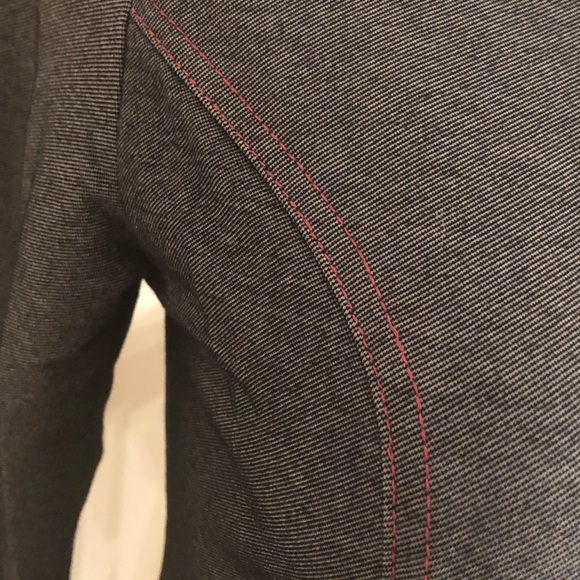 Stretch denim peplum jacket and trumpet skirt - Picture 7 of 7